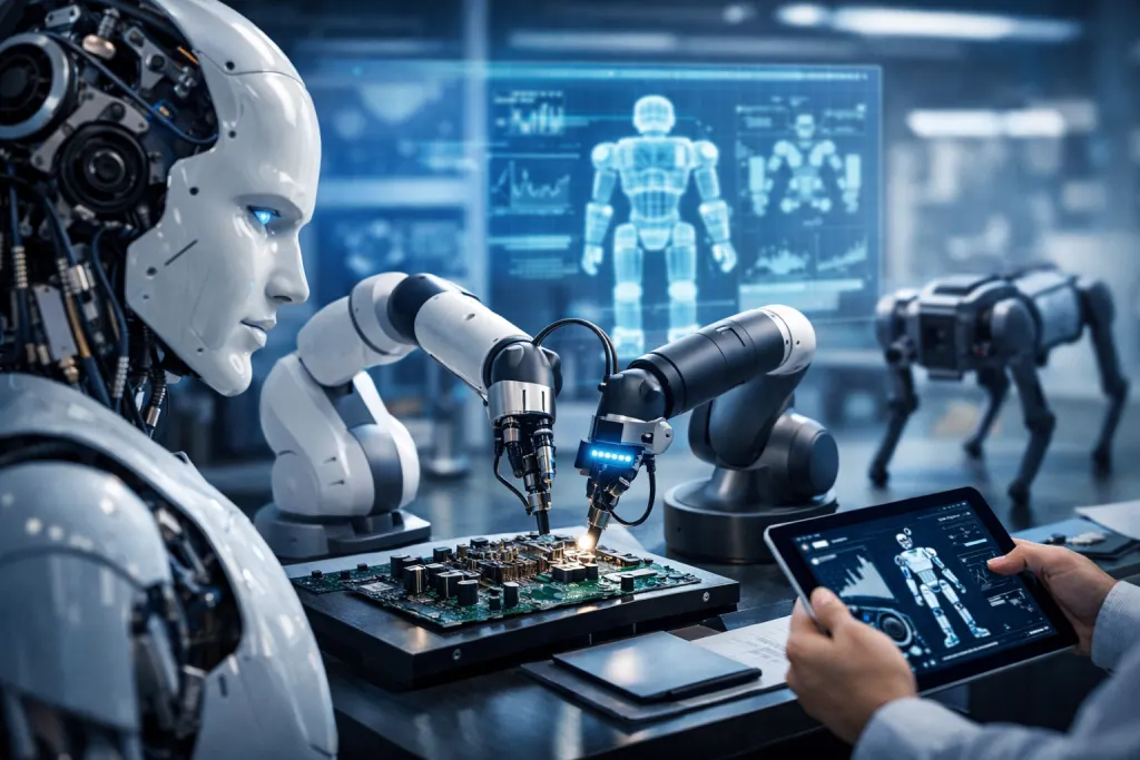 Futuristic robotics in the lab