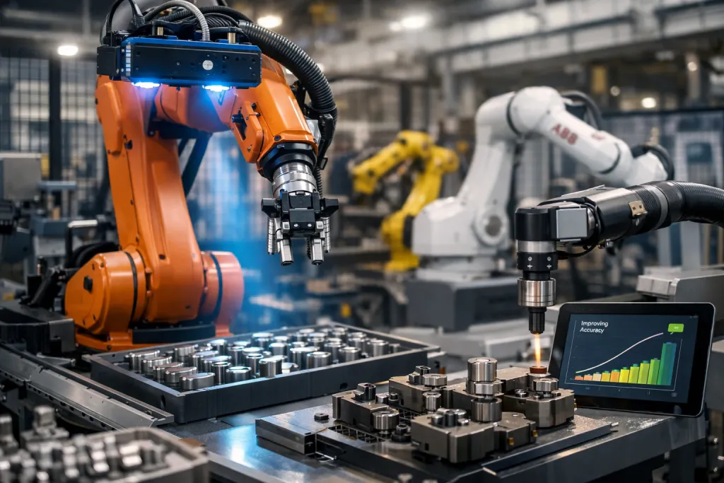 Industrial automation in precision manufacturing