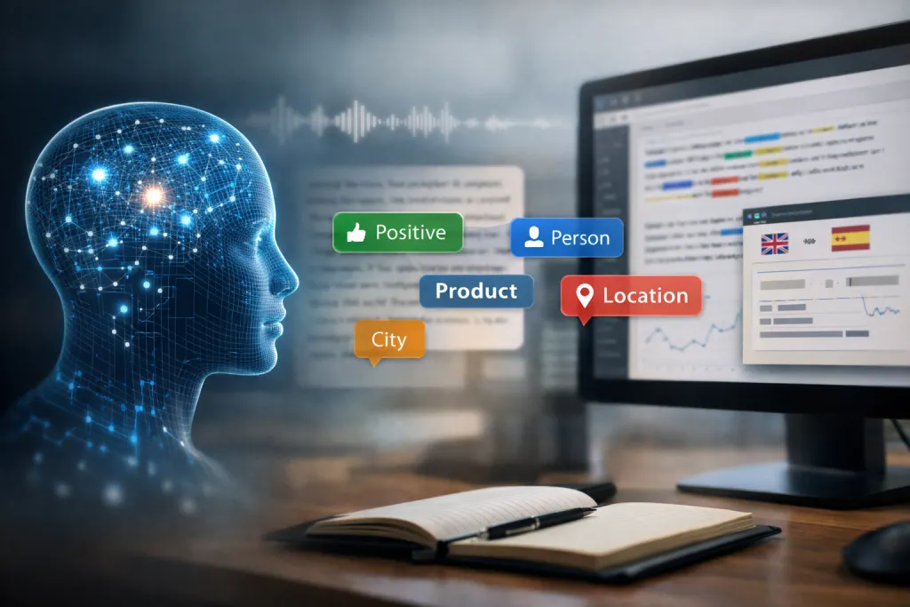 NLP technology and data visualization