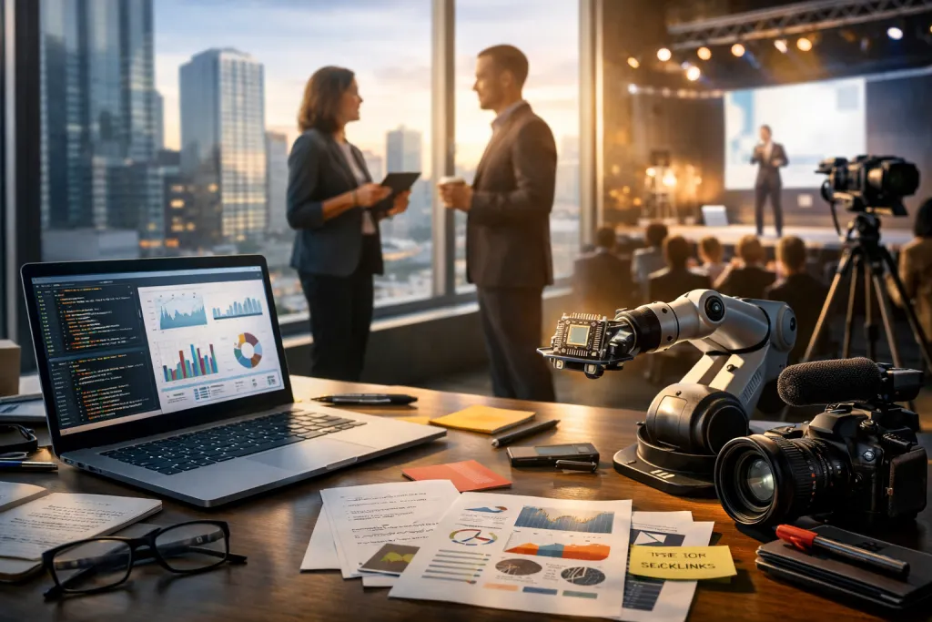 Tech innovation in a dynamic office