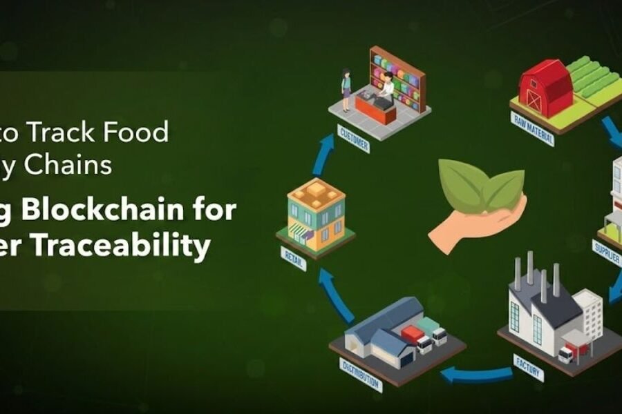 How to Track Food Supply Chains Using Blockchain for Better Traceability