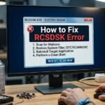 How to Fix RCSDASSK Error (and Whether It’s Even a Real Software Problem)